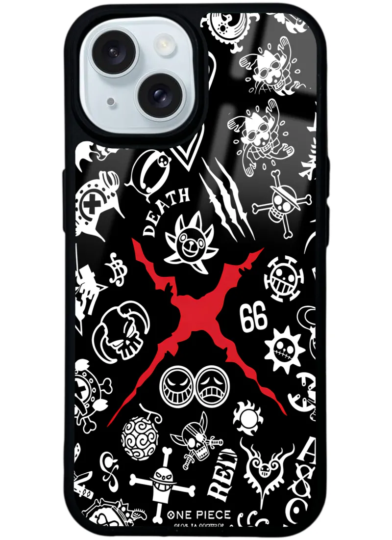 X Red Glossy Telefon Kılıfı