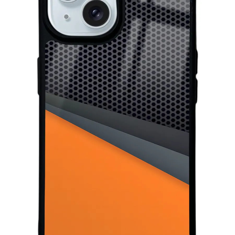 Turuncu Çapraz Glossy Telefon Kılıfı Turuncu Çapraz Glossy Telefon Kılıfı