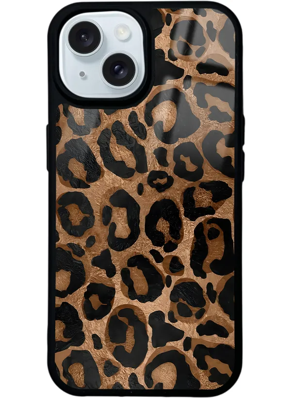 Leopar Glossy Telefon Kılıfı