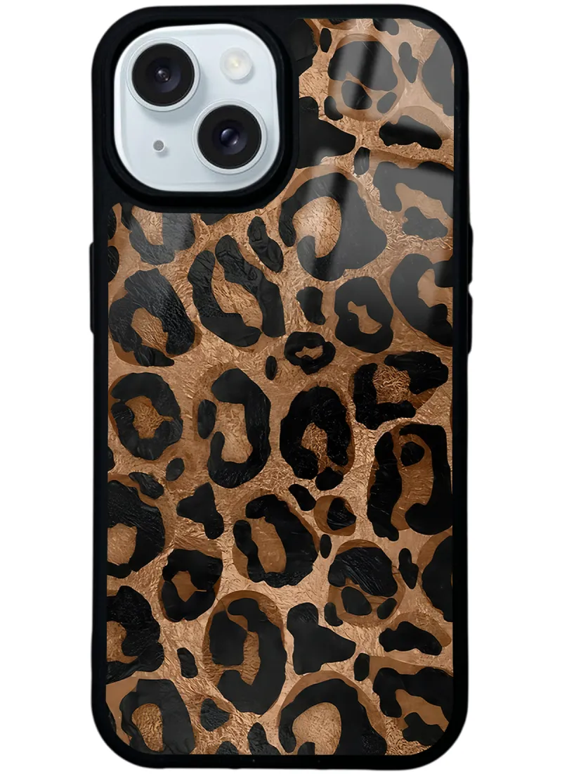 Leopar Glossy Telefon Kılıfı