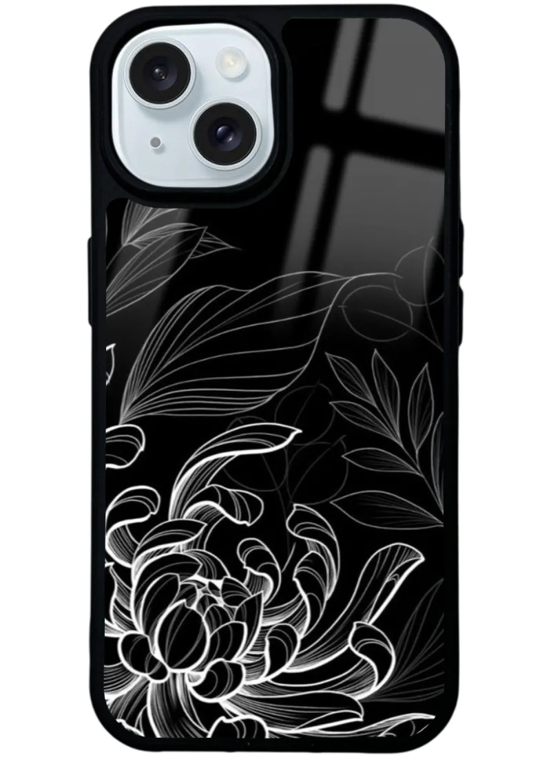Ay Işığı Yaprakları Glossy Telefon Kılıfı