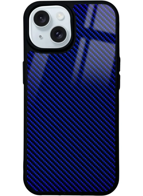 Kobalt Örgü Glossy Telefon Kılıfı