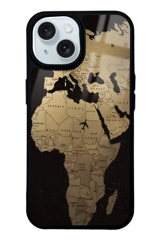 The Golden Route Glossy Telefon Kılıfı
