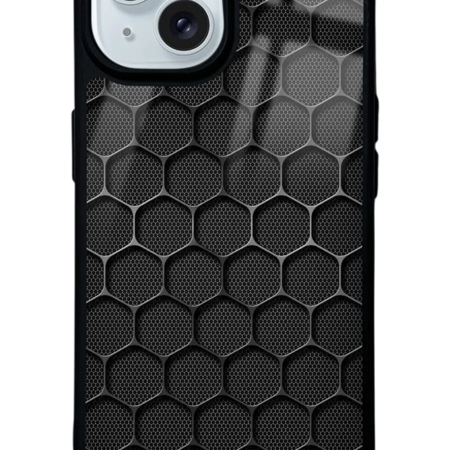 Zırh Izgarası Glossy Telefon Kılıfı Zırh Izgarası Glossy Telefon Kılıfı