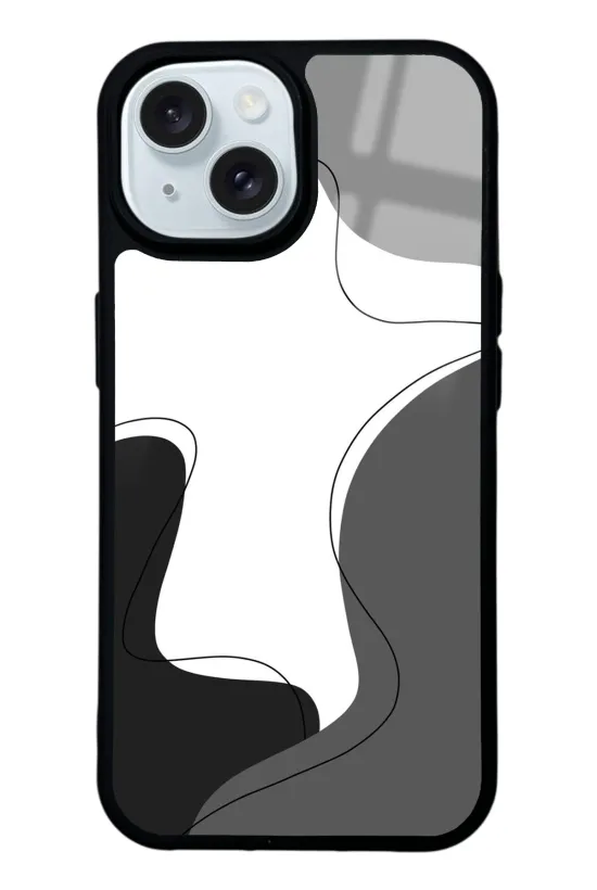 Topographic Mist Glossy Telefon Kılıfı