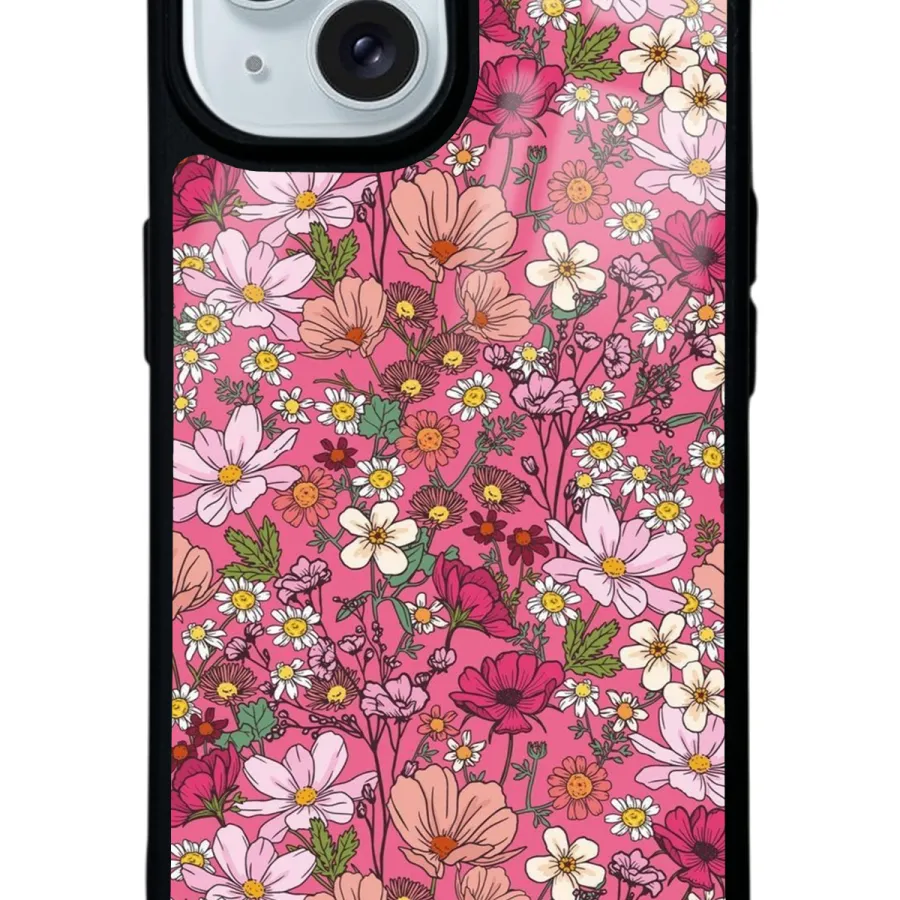 Magenta Meadow Glossy Telefon Kılıfı Magenta Meadow Glossy Telefon Kılıfı