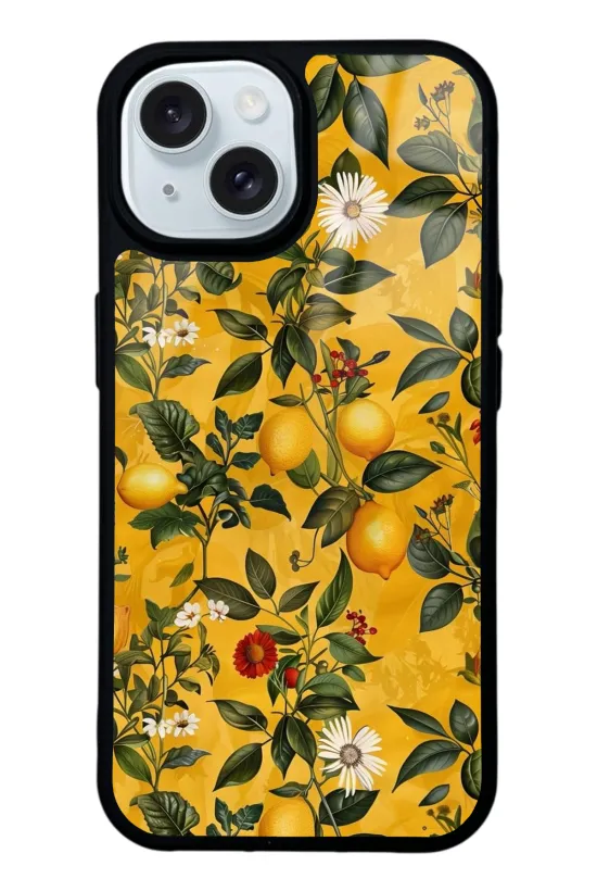 Sarı Yaz Senfonisi Glossy Telefon Kılıfı