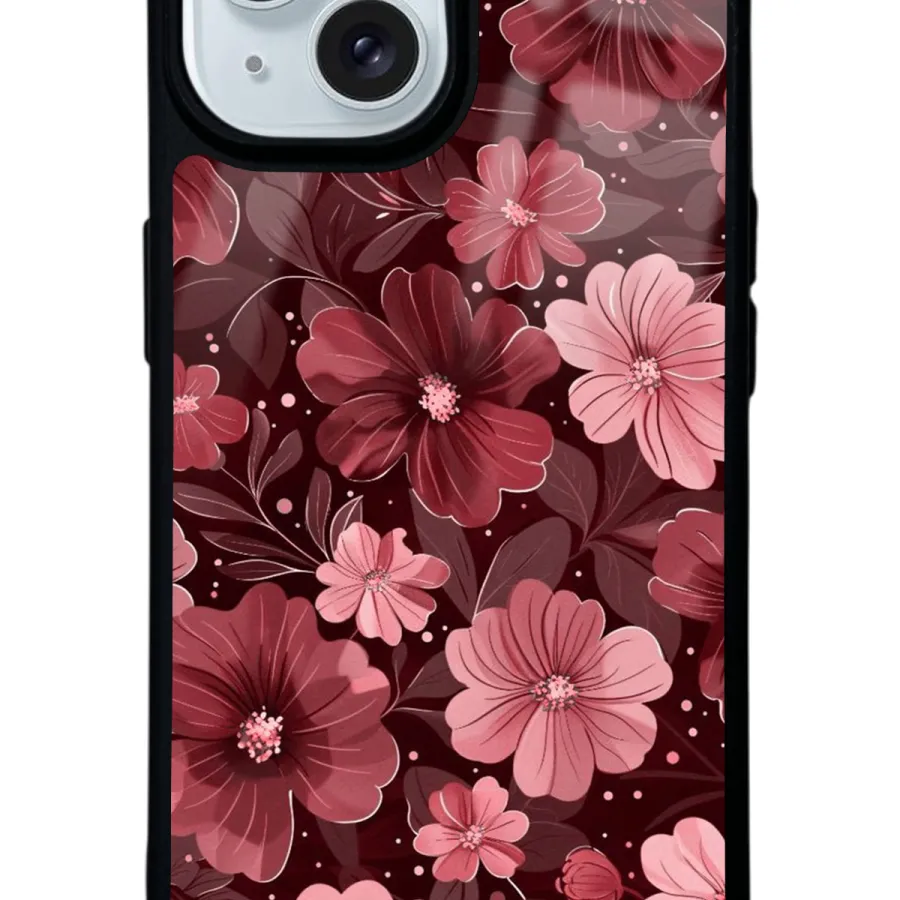 Velvet Burgundy Glossy Telefon Kılıfı Velvet Burgundy Glossy Telefon Kılıfı