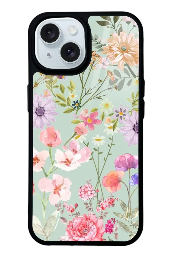 Sheer Flora Glossy Telefon Kılıfı