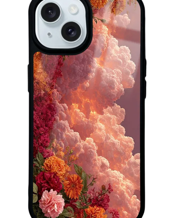 Celestial Bloom Glossy Telefon Kılıfı