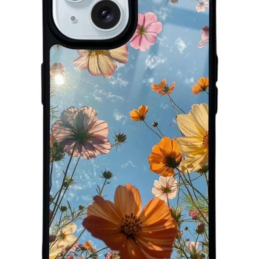 Floral Nebula Glossy Telefon Kılıfı Floral Nebula Glossy Telefon Kılıfı