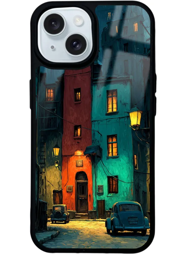 Chiaroscuro City Glossy Telefon Kılıfı