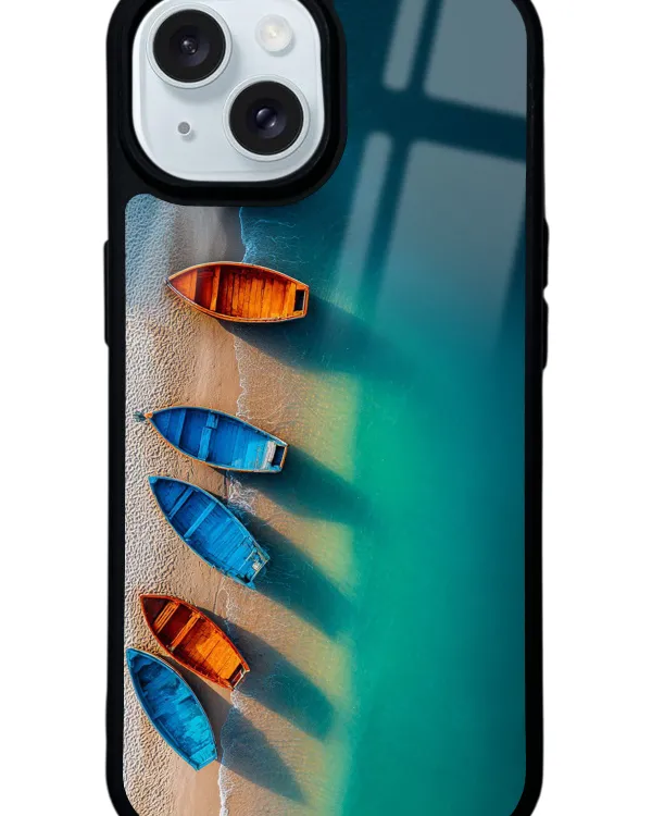 Azure Drift Glossy Telefon Kılıfı