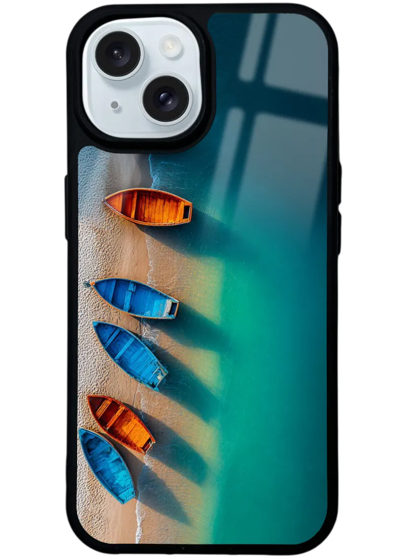 Azure Drift Glossy Telefon Kılıfı Azure Drift Glossy Telefon Kılıfı