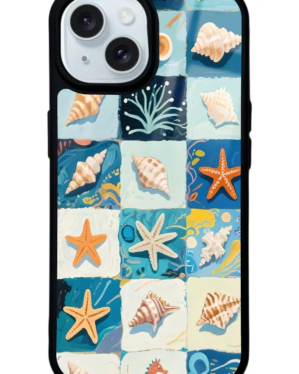 Deniz Mozaiği Glossy Telefon Kılıfı