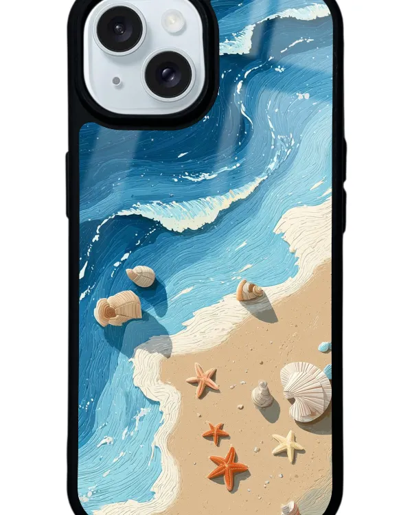 Mavinin Katmanları Glossy Telefon Kılıfı