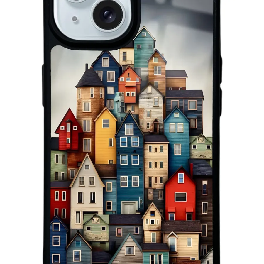 Stacked Realities Glossy Telefon Kılıfı Stacked Realities Glossy Telefon Kılıfı