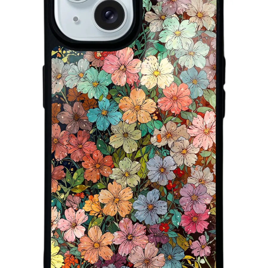 Floral Tapestry Glossy Telefon Kılıfı Floral Tapestry Glossy Telefon Kılıfı