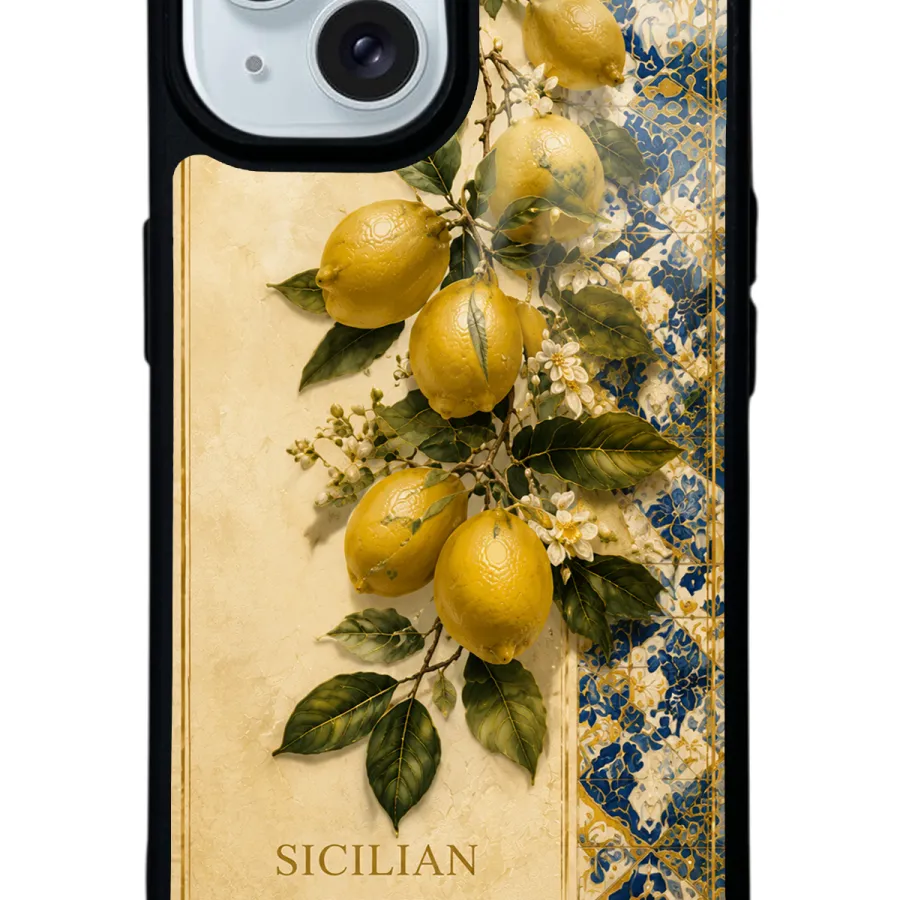 Sicilian Lemon Garden Glossy Telefon Kılıfı Sicilian Lemon Garden Glossy Telefon Kılıfı