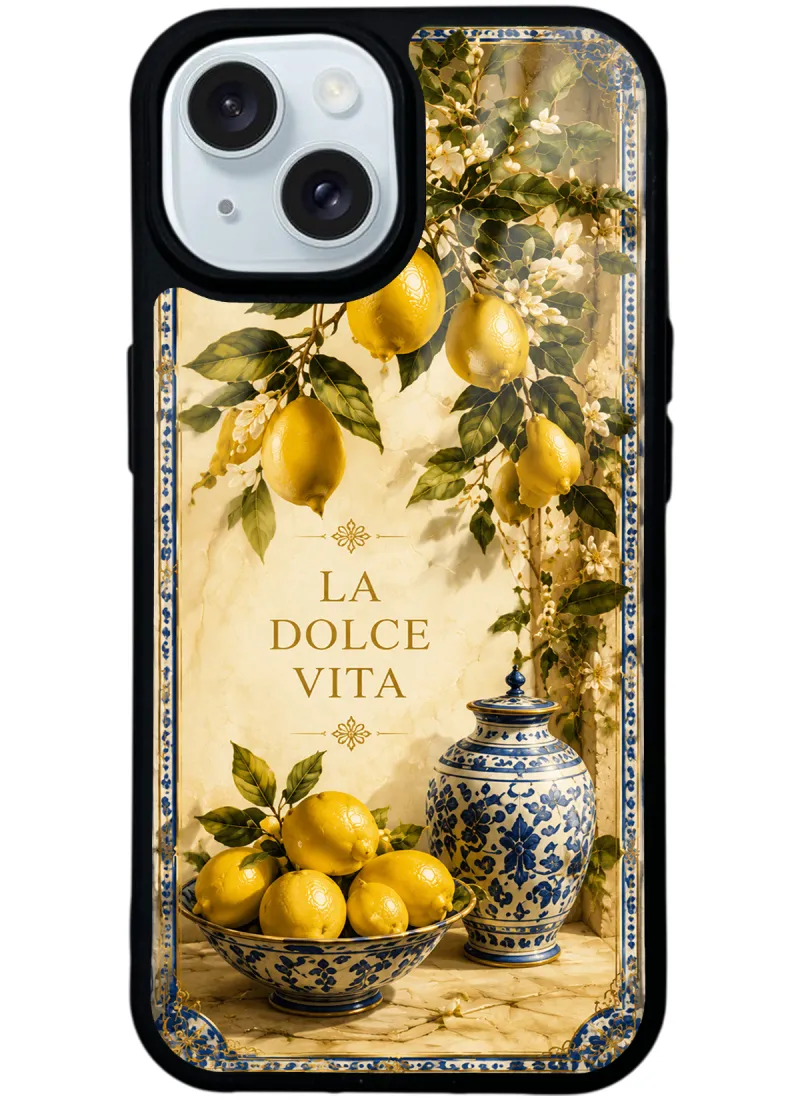 La Dolce Lemon Glossy Telefon Kılıfı La Dolce Lemon Glossy Telefon Kılıfı