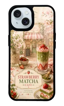 Strawberry Matcha Dream Glossy Telefon Kılıfı Strawberry Matcha Dream Glossy Telefon Kılıfı