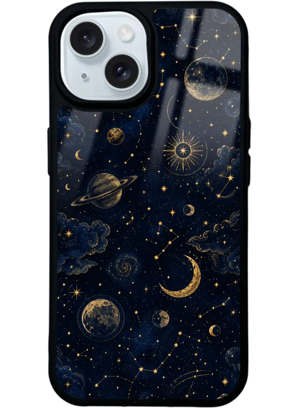 Celestial Night Glossy Telefon Kılıfı