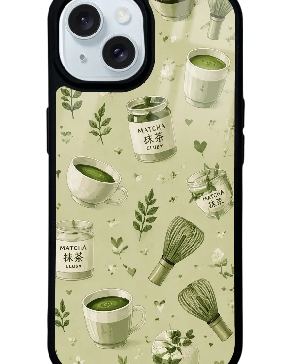 Matcha Serenity Glossy Telefon Kılıfı