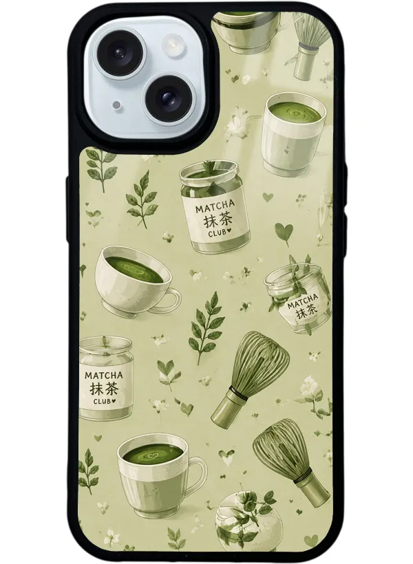 Matcha Serenity Glossy Telefon Kılıfı