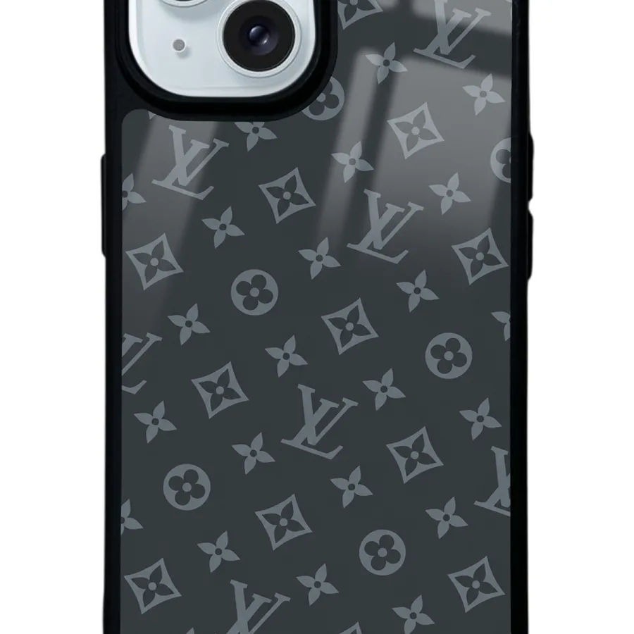 Gray LV Glossy Telefon Kılıfı Gray LV Glossy Telefon Kılıfı