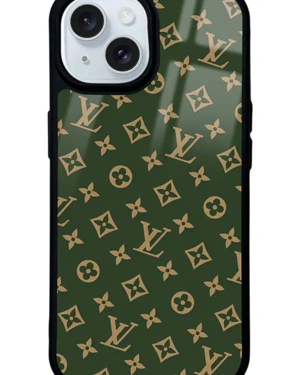 Green LV Glossy Telefon Kılıfı
