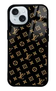 Black LV Glossy Telefon Kılıfı Black LV Glossy Telefon Kılıfı