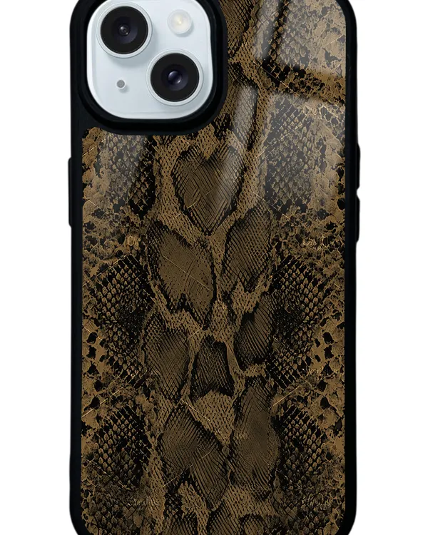 Bej Deri Glossy Telefon Kılıfı