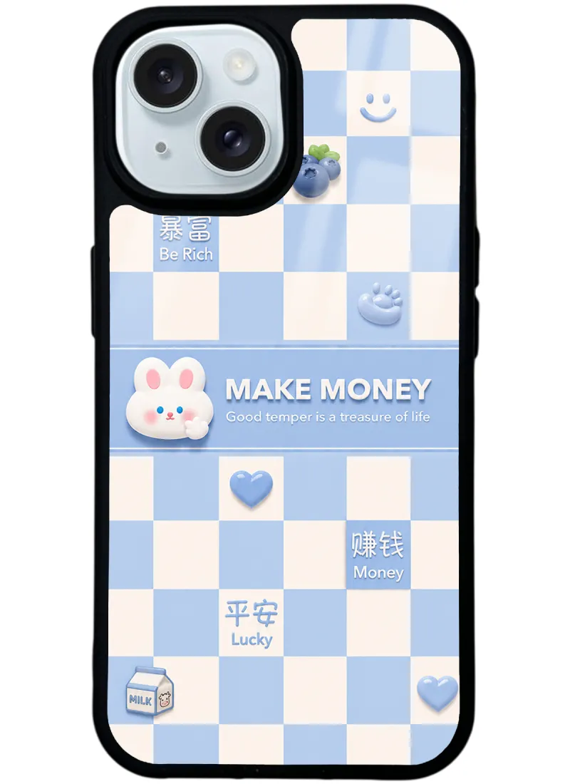 Blue Make Money Glossy Telefon Kılıfı Blue Make Money Glossy Telefon Kılıfı