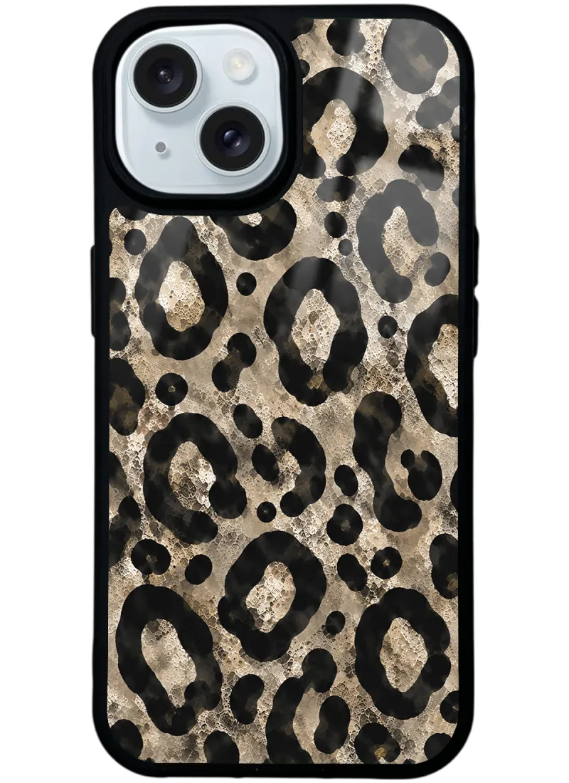 Brown Leopar Glossy Telefon Kılıfı