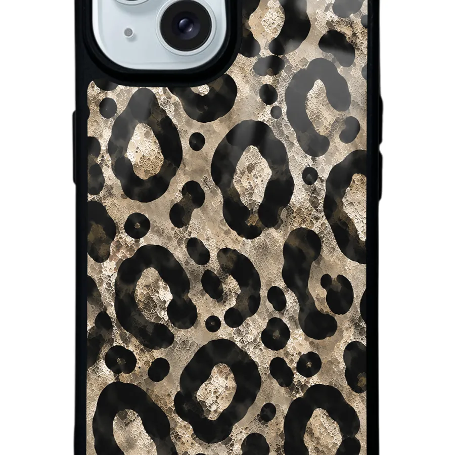 Brown Leopar Glossy Telefon Kılıfı