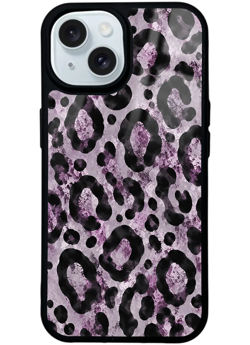 Soft Lilac Leopar Glossy Telefon Kılıfı Soft Lilac Leopar Glossy Telefon Kılıfı