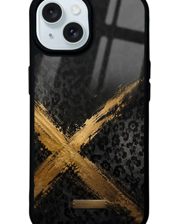 Golden Leopard X Glossy Telefon Kılıfı