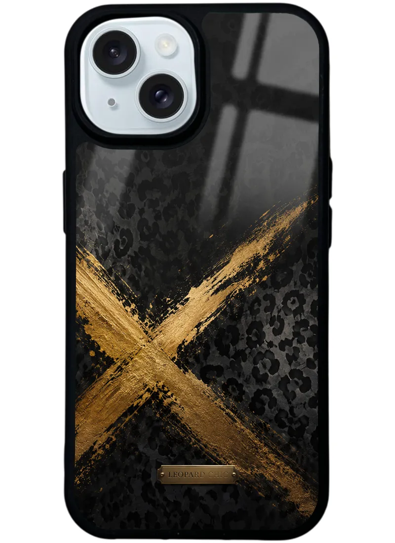 Golden Leopard X Glossy Telefon Kılıfı