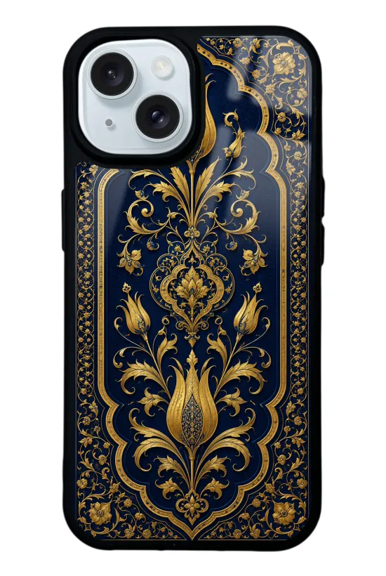 Sapphire Ottoman Gold Glossy Telefon Kılıfı