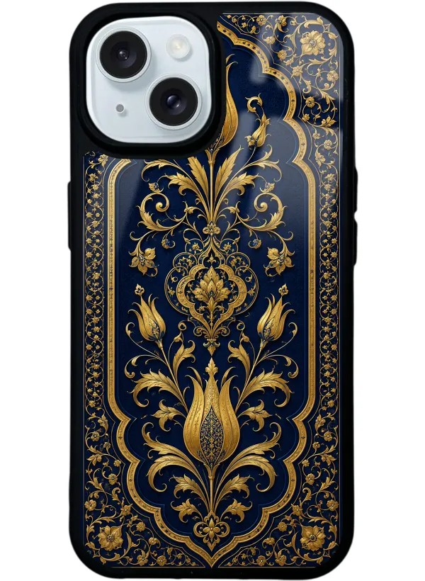 Sapphire Ottoman Gold Glossy Telefon Kılıfı