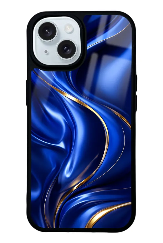 Royal Sapphire Flow Glossy Telefon Kılıfı