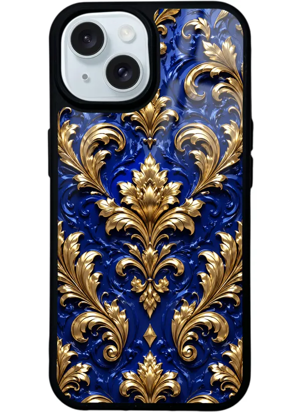 Royal Sapphire Baroque Glossy Telefon Kılıfı