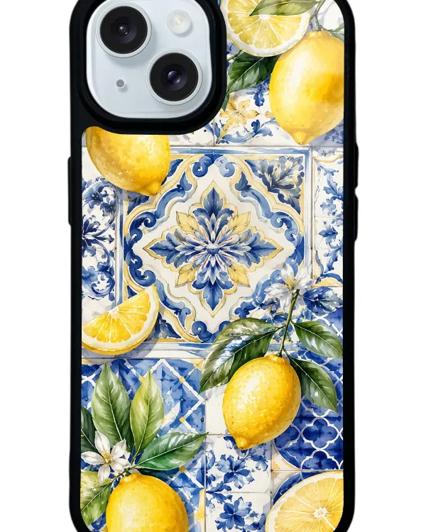 Mediterranean Lemon Royale Glossy Telefon Kılıfı