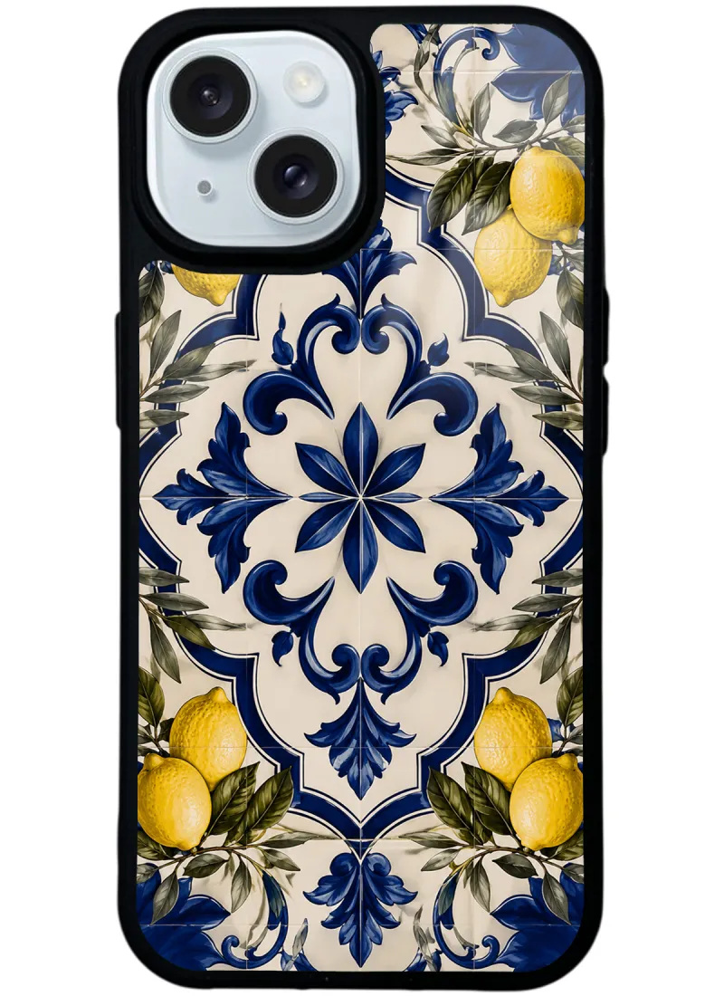 Royal Lemon Mosaic Glossy Telefon Kılıfı Royal Lemon Mosaic Glossy Telefon Kılıfı