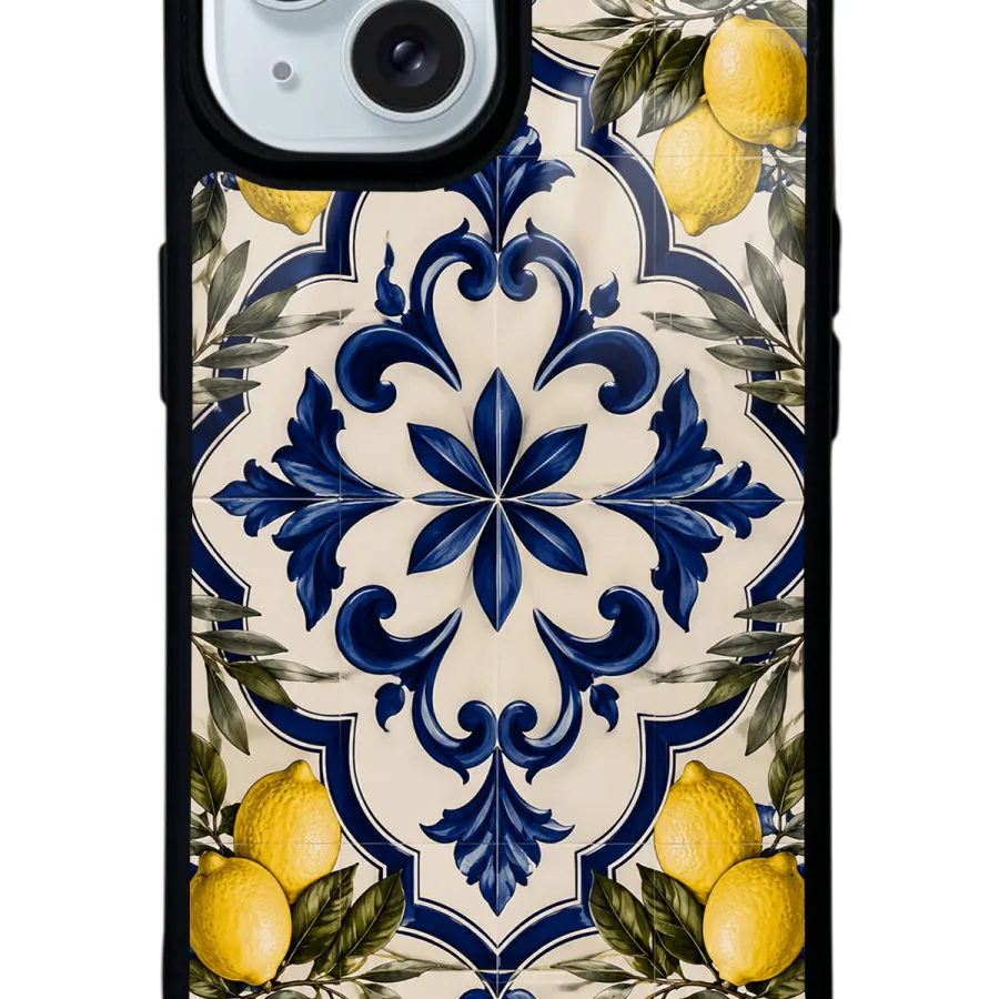 Royal Lemon Mosaic Glossy Telefon Kılıfı Royal Lemon Mosaic Glossy Telefon Kılıfı