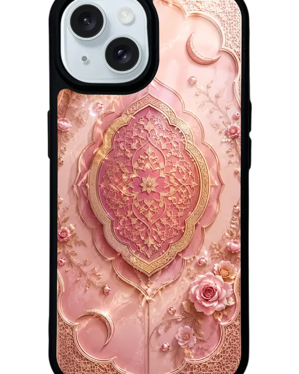 Blush Crescent Palace Glossy Telefon Kılıfı