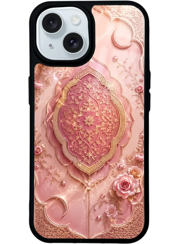 Blush Crescent Palace Glossy Telefon Kılıfı