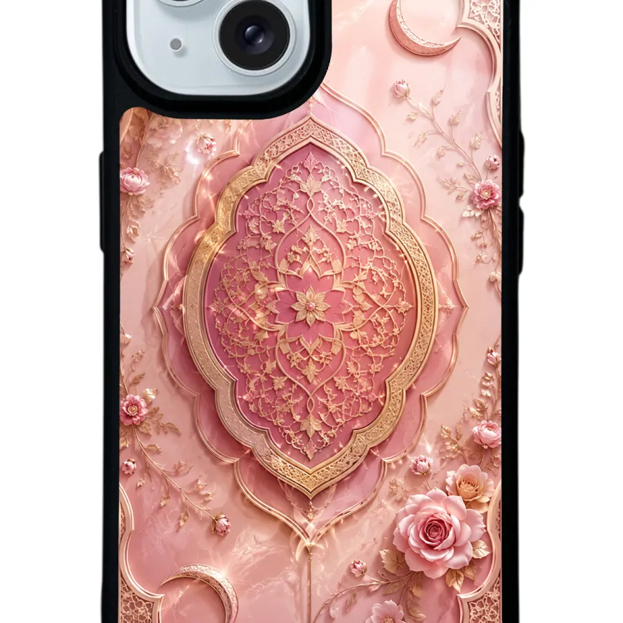 Blush Crescent Palace Glossy Telefon Kılıfı Blush Crescent Palace Glossy Telefon Kılıfı