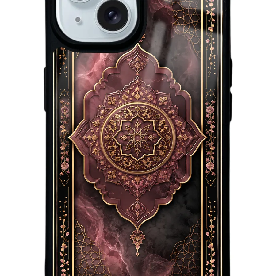 Rosewood Ottoman Medallion Glossy Telefon Kılıfı Rosewood Ottoman Medallion Glossy Telefon Kılıfı