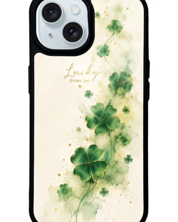 Lucky Clover Whisper Glossy Telefon Kılıfı